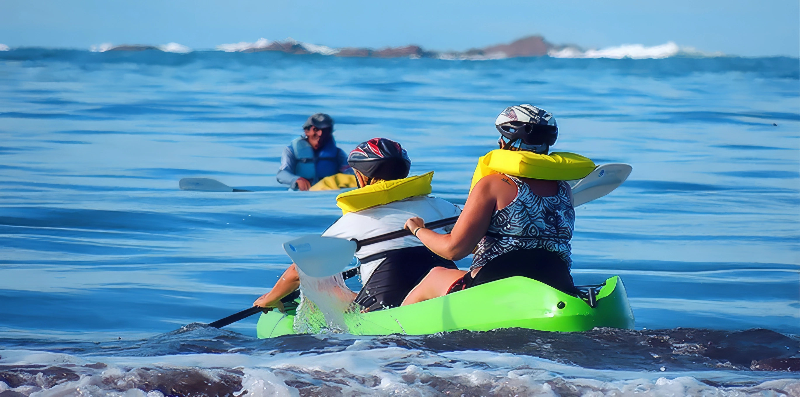 Snorkeling in the clear waters off the Costa Ballena